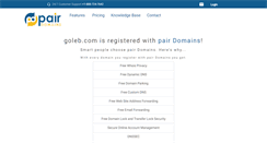 Desktop Screenshot of goleb.com